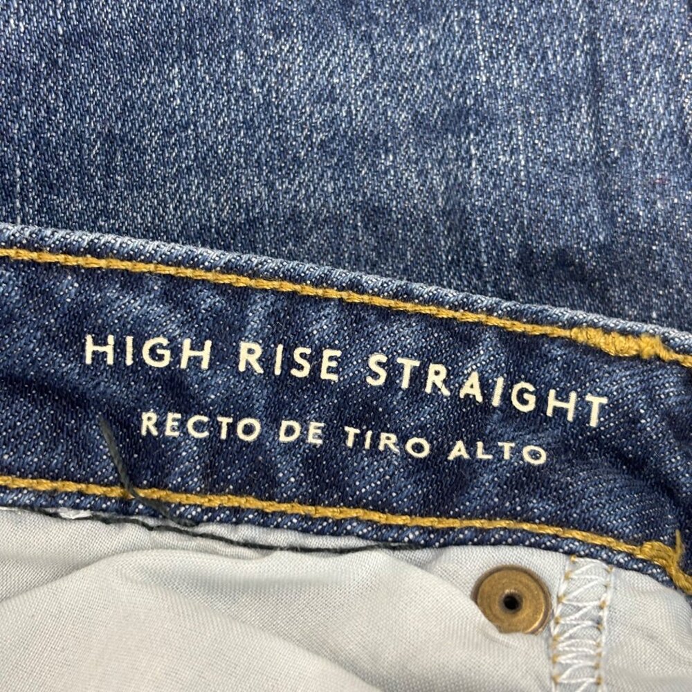 Universal Thread High Rise Straight Jeans Womens Size 8/29R Medium Wash Denim - Picture 8 of 10